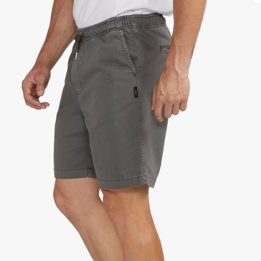 Silver Ashton Chino Bermuda Shorts
